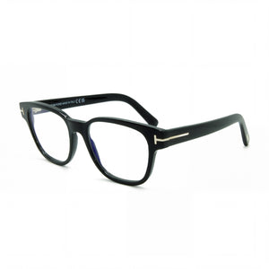 Tom Ford Black Square Eyeglasses Unisex, Acetate frame