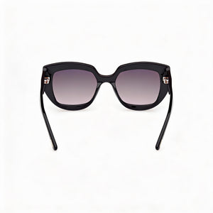 Tom Ford Square Sunglasses Unisex — side view, Clear demo lens