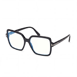 Tom Ford Classic Black Butterfly Eyeglasses Unisex, Blue Filter Plastic frame