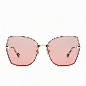 Tom Ford Classic Square Sunglasses for Women — front view