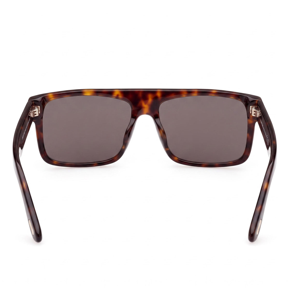 Gafas de sol rectangulares clásicas Tom Ford Dark Havana unisex, 58mm, Photo 3