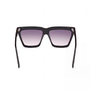 Tom Ford Eden Cat Eye Sunglasses for Women — interior view, Non-Polarized lens detail