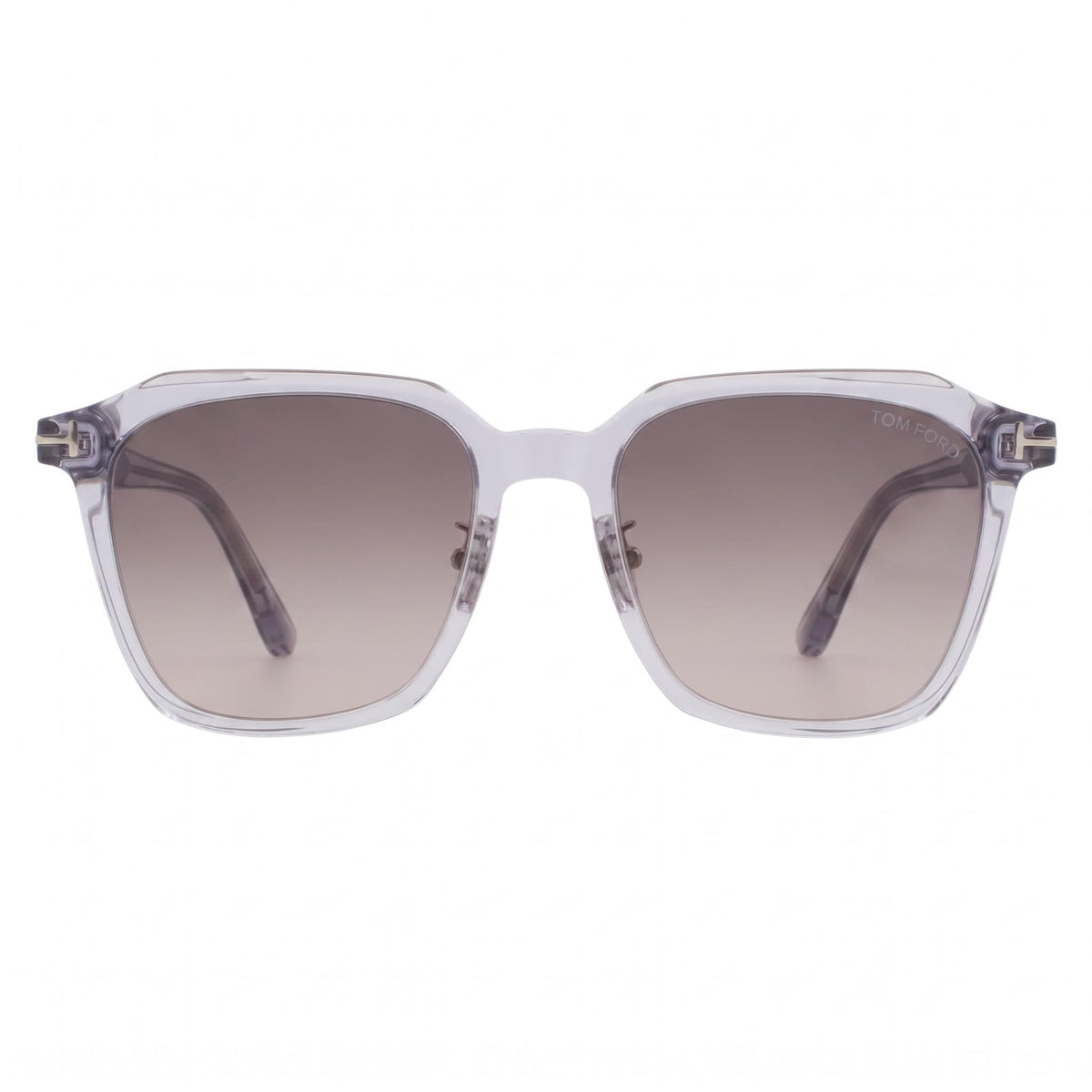 Tom Ford FT0971-K Transparent Grey Square Sunglasses Unisex, 54mm, Photo 2