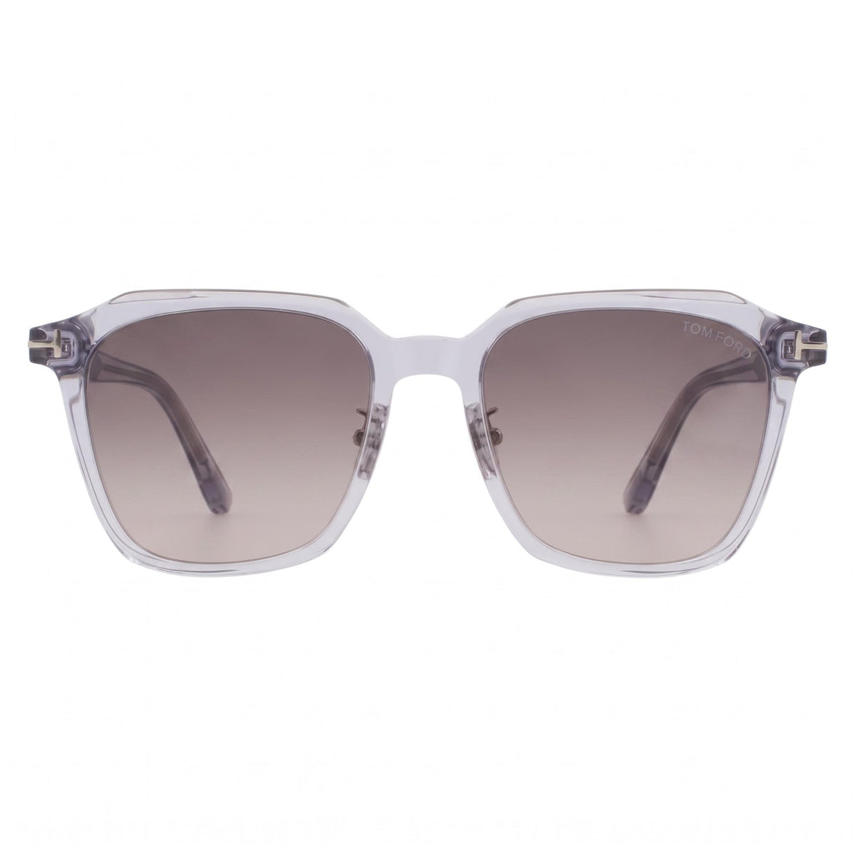 Gafas de sol unisex Tom Ford FT0971-K cuadradas en gris transparente, 54 mm, Photo 2