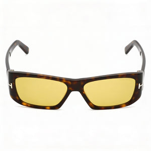 Tom Ford FT0986 Rectangle Sunglasses Unisex — front view, Plastic frame