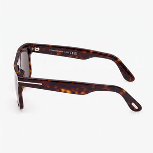 Tom Ford FT0999 Rectangle Sunglasses Unisex — front view, Pantographed Plastic frame