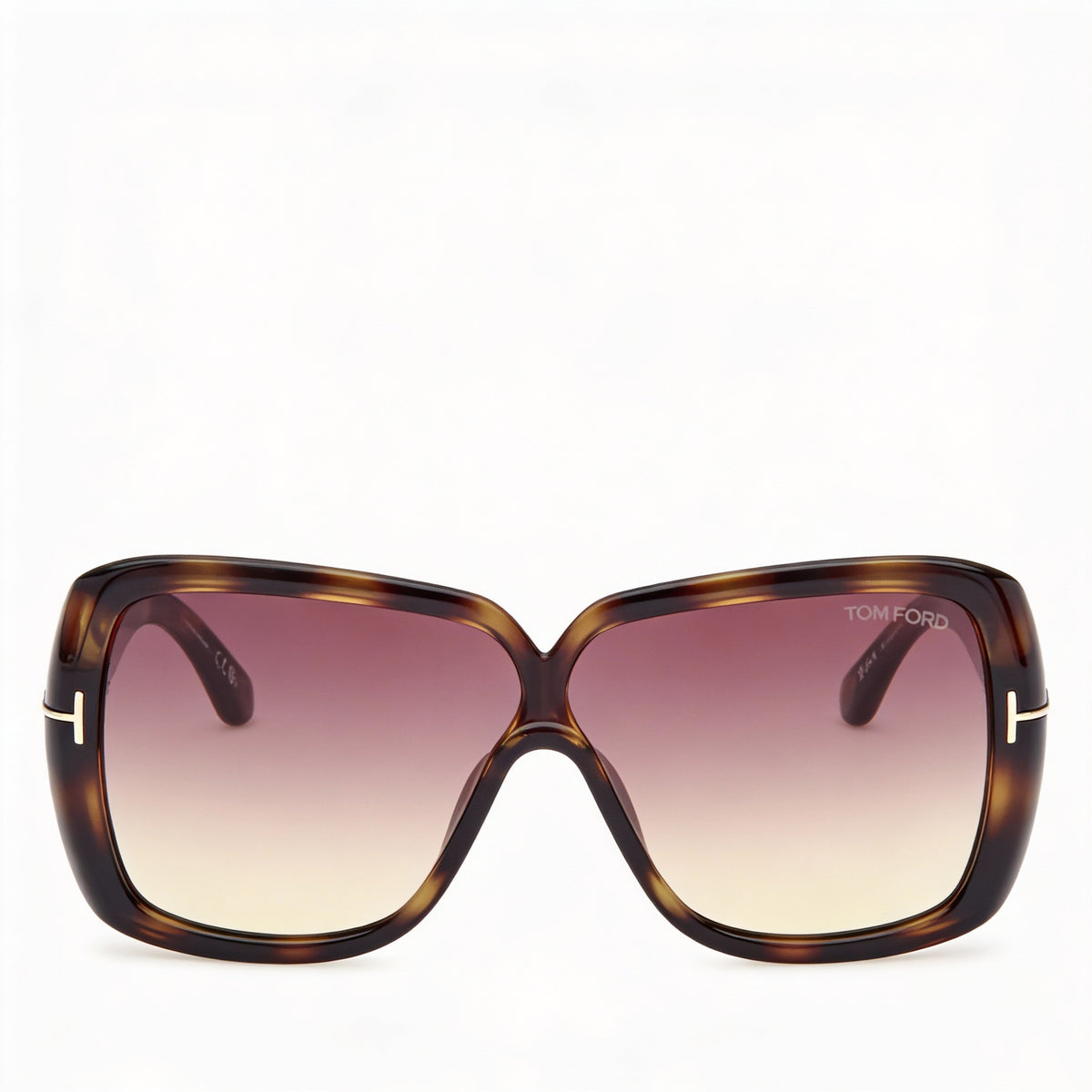 Tom Ford FT1037 Dark Tortoise Square Sunglasses for Women, 61mm, Photo 2
