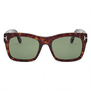Tom Ford FT1062 Rectangle Sunglasses for Men — front view, Acetate frame
