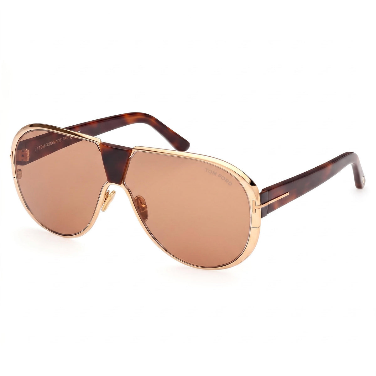 Tom Ford FT1072 Multicoloured Aviator Sunglasses Unisex, 64mm, Photo 1