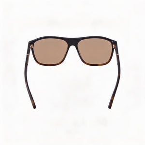 Tom Ford Ft1081-n Square Sunglasses Unisex — side view, Non-Polarized Brown lens