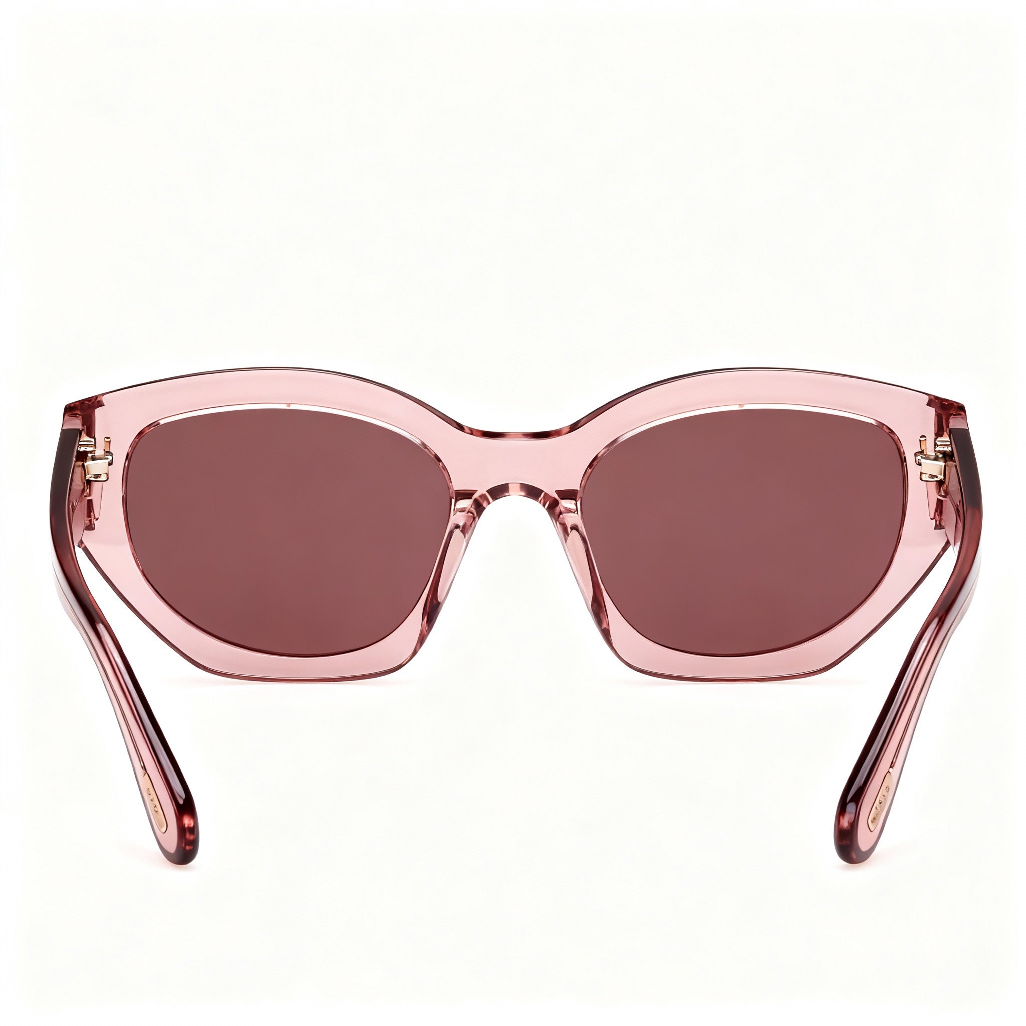 Tom Ford FT1086 Gafas de Sol Ovaladas Rosas para Mujer, 55mm, Photo 3