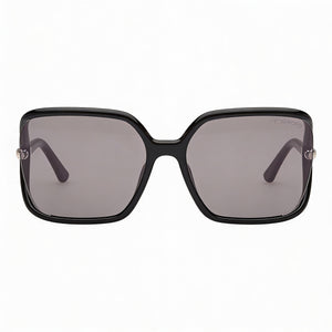 Tom Ford FT1089 Square Sunglasses for Women — front view, Acetate frame