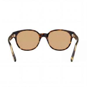 Tom Ford FT1180 Rectangle Sunglasses for Men — front view, Havana frame
