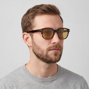 Tom Ford FT1180 Havana Sunglasses Men — lifestyle wear, terrace lunches and slow afternoons
