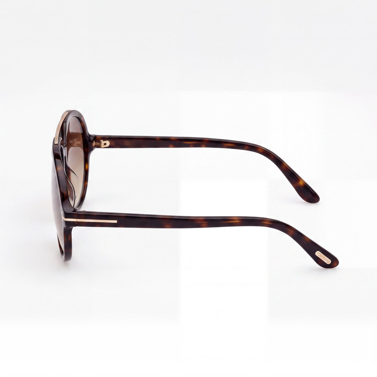 Gafas de sol aviador Tom Ford FT1210 Dark Havana unisex, 59mm, Photo 3