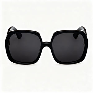 Tom Ford FT1221 Rectangle Sunglasses Unisex — front view, Plastic frame