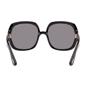 Tom Ford FT1221 Square Sunglasses Unisex — front view, Plastic frame