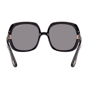 Tom Ford FT1221 Square Sunglasses Unisex — front view, Plastic frame
