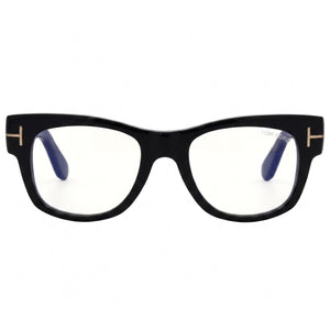 Tom Ford FT5040-B Square Eyeglasses Unisex — front view, Acetate