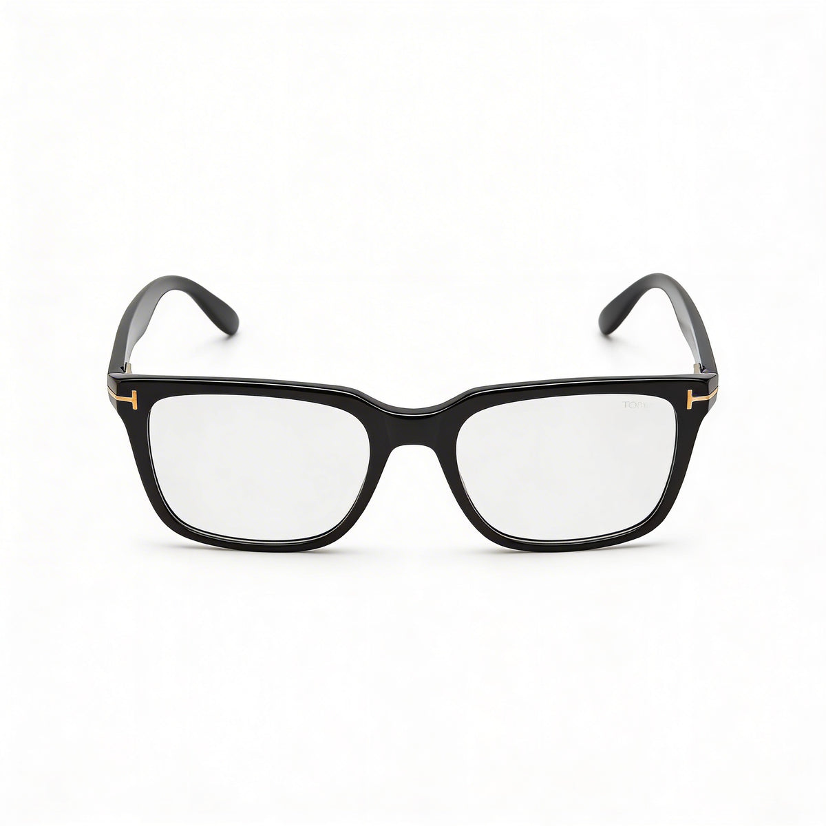 Tom Ford FT5304 001 Gafas Cuadradas Negras Unisex, Plástico 54mm, Photo 2