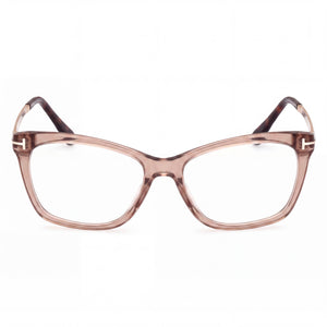 Tom Ford Ft5353 Rectangle Eyeglasses for Men — front view, Plastic