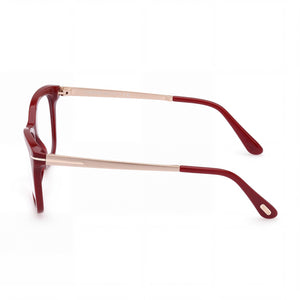 Tom Ford Ft5353 Cat Eye Eyeglasses for Men — front view, Acetate