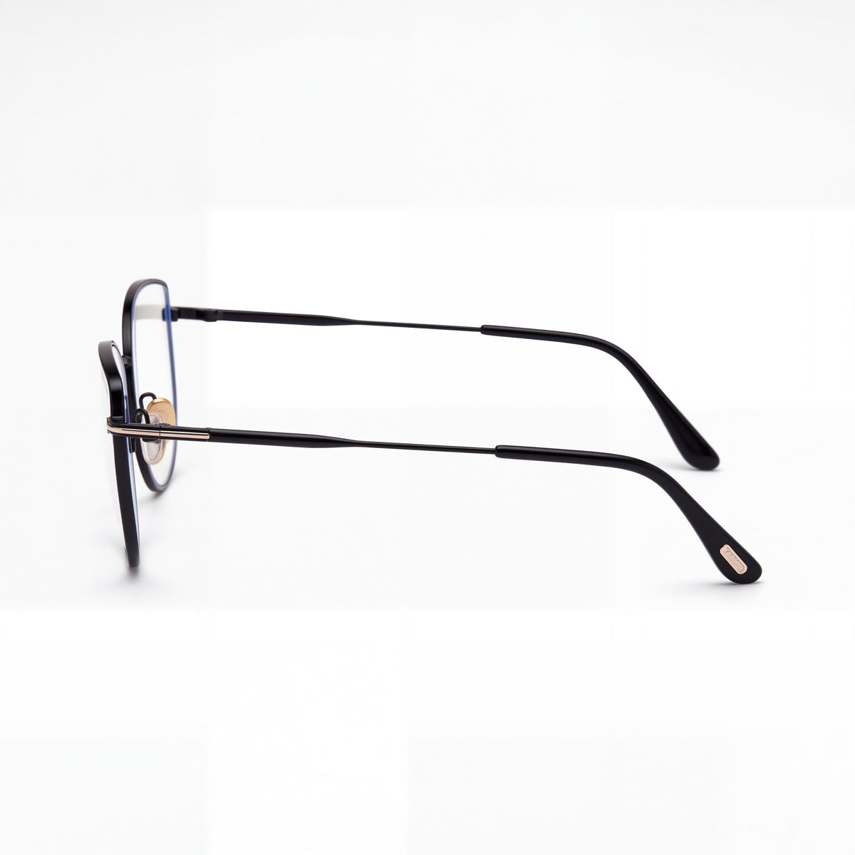 Tom Ford Ft5667-b Shiny Black Cat Eye Eyeglasses for Women, 55mm, Photo 2