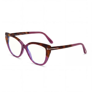 Tom Ford Ft5673-b Havana Cat Eye Eyeglasses for Men, Plastic frame