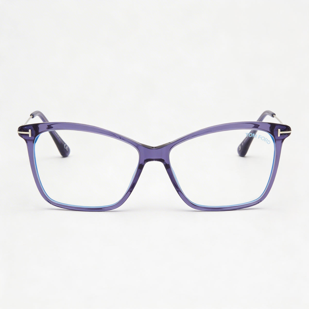 Tom Ford Ft5687-b Violet Cat Eye Eyeglasses for Women, 56mm, Photo 2