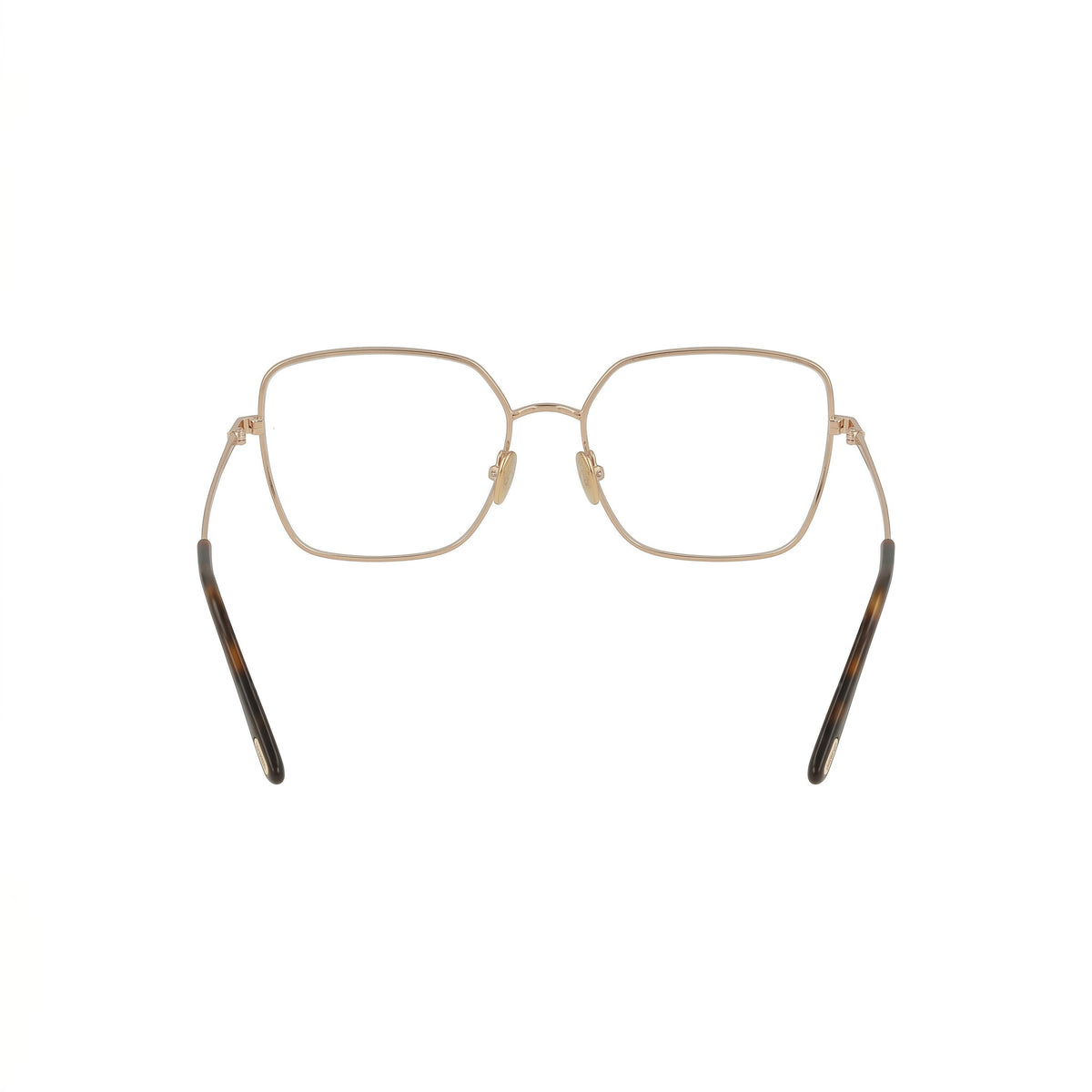 Gafas graduadas cuadradas para mujer Tom Ford FT5739-B en oro rosa brillante, Photo 3