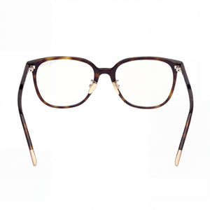 Tom Ford Ft5778-d-b Rectangle Eyeglasses Men — side view, Dark Havana Acetate temples