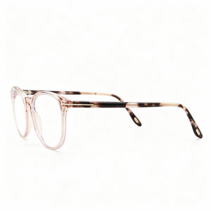 Tom Ford FT5810-B Oval Eyeglasses for Women — front view, Plastic