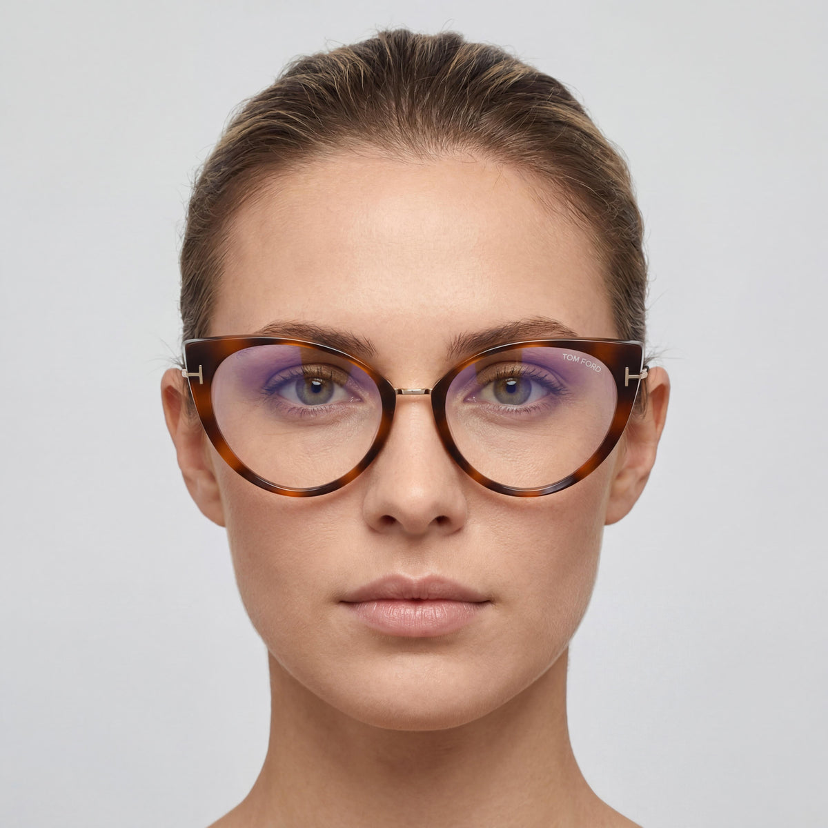Gafas de sol Tom Ford FT5815-B Ojo de Gato Habana para Mujer, Inyectado 54mm, Photo 4