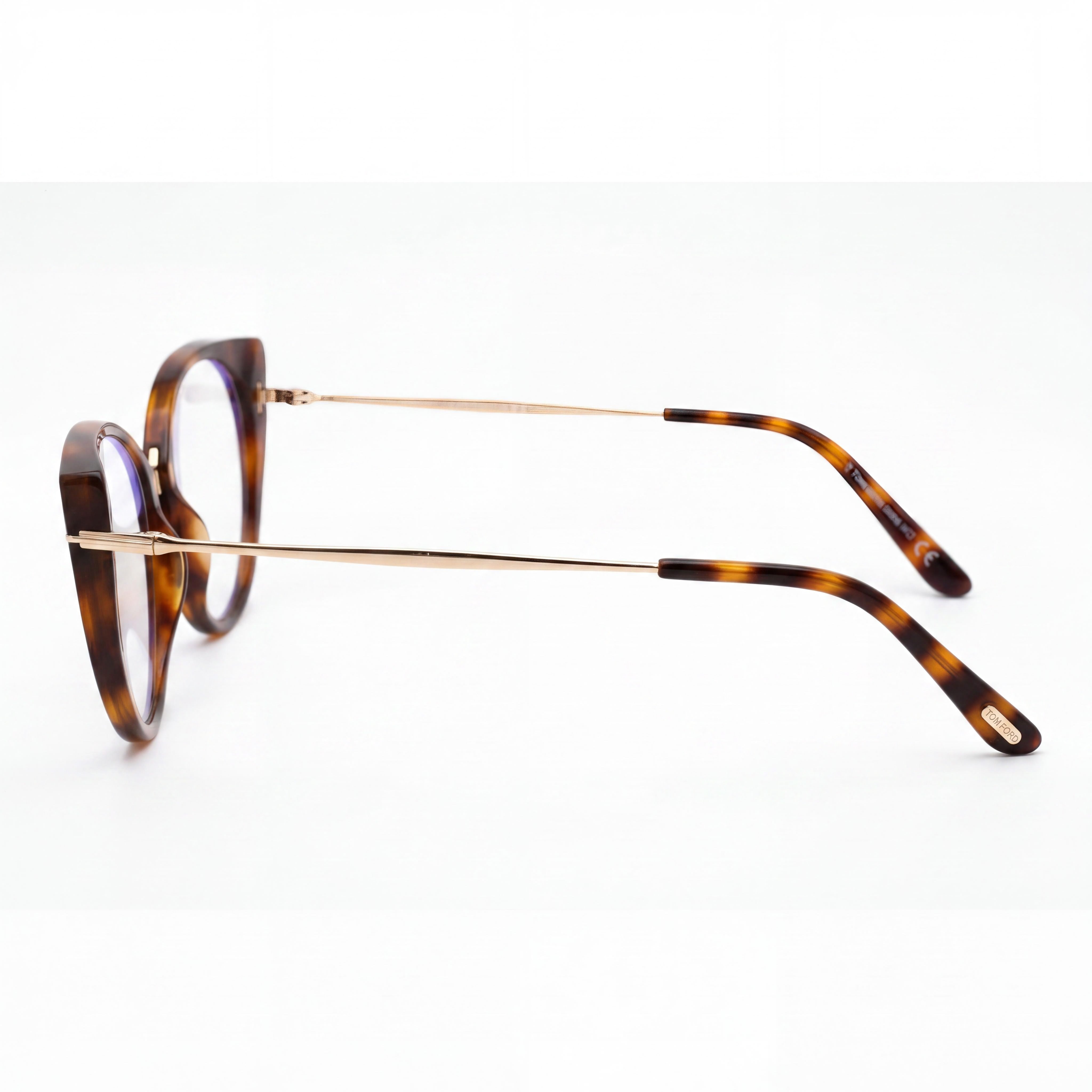 Gafas de sol Tom Ford FT5815-B Ojo de Gato Habana para Mujer, Inyectado 54mm, Photo 3