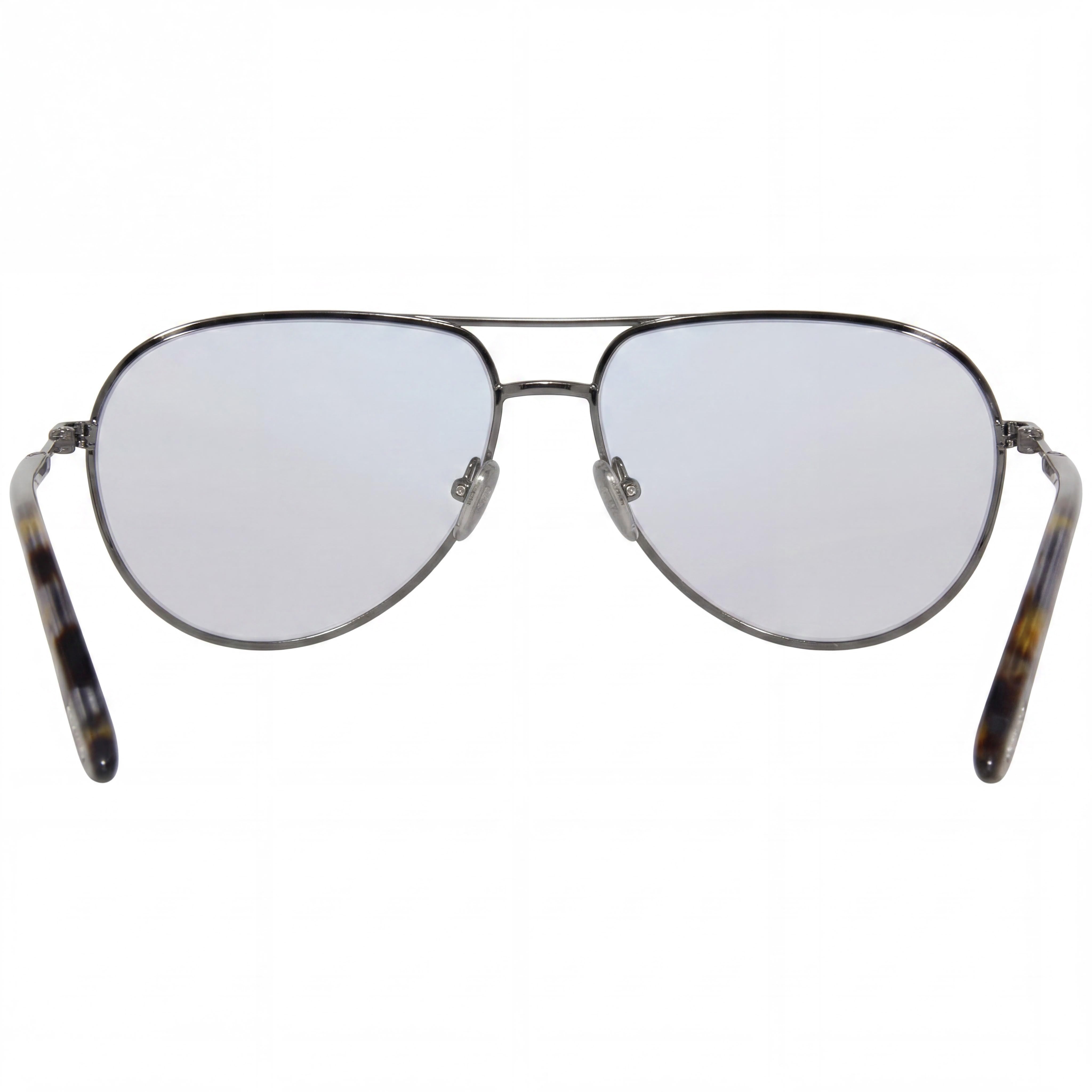 Tom Ford FT5829-B Dark Gunmetal Aviator Eyeglasses for Men, Metal 57mm, Photo 4