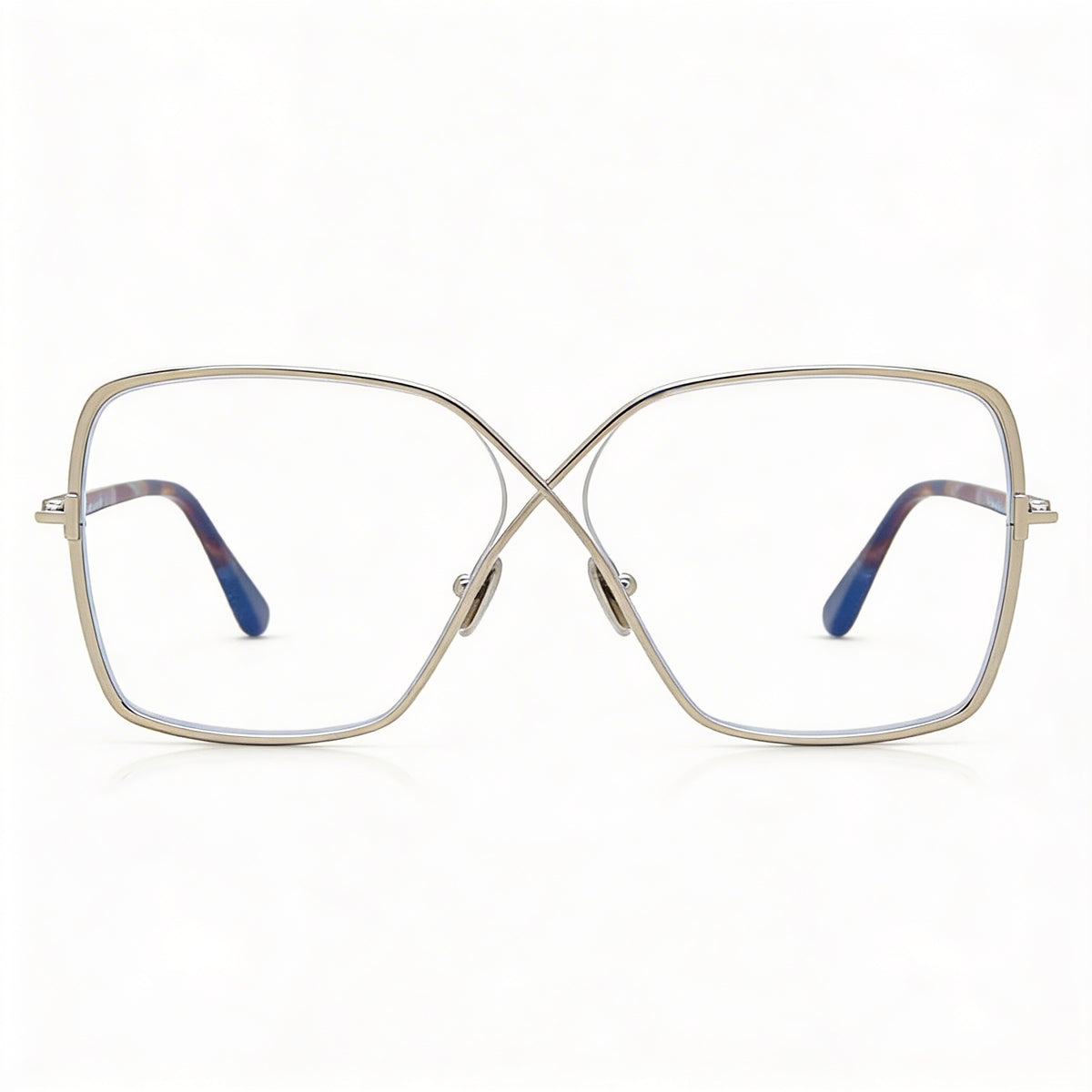 Tom Ford Ft5841-b Shiny Palladium Butterfly Eyeglasses for Women, 59mm, Photo 2