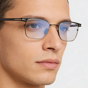 Tom Ford Ft5854-d-b Black Eyeglasses Men — lifestyle wear, office and reading
