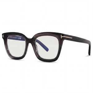 Tom Ford Ft5880-b Black Square Eyeglasses Unisex, Plastic frame