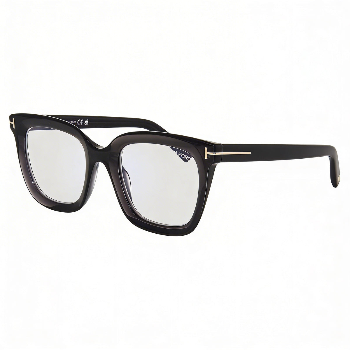 Tom Ford Ft5880-b Black Square Eyeglasses Unisex, Plastic 51mm, Photo 3