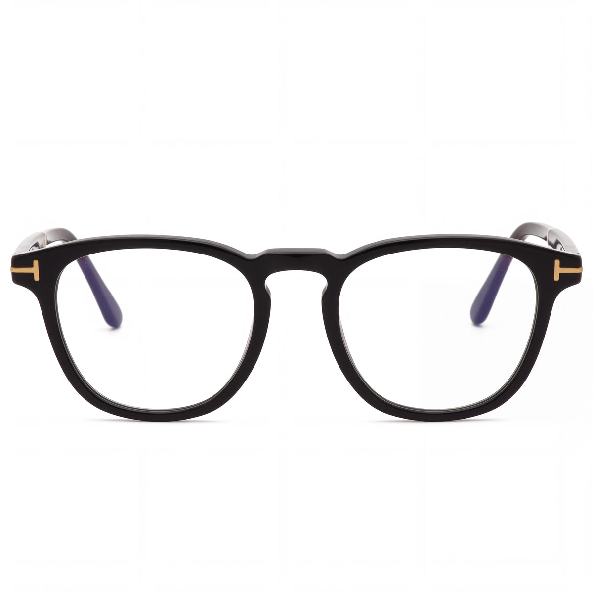 Gafas graduadas ovaladas unisex Tom Ford FT5890-B negras, 51 mm, Photo 2