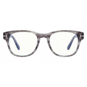 Tom Ford FT5898-B Square Eyeglasses for Men — front view, Plastic