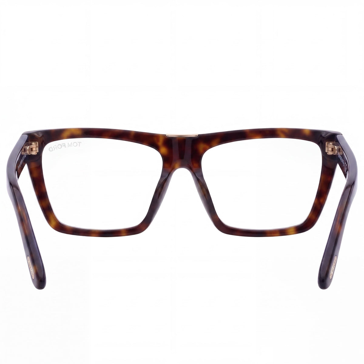 Tom Ford FT5912-B Havana Rectangle Eyeglasses for Women, Plastic, Photo 2