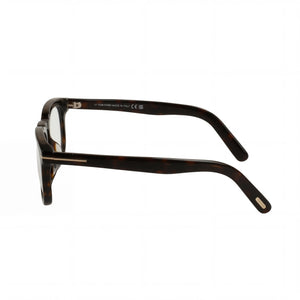 Tom Ford FT5930-D-B Round Eyeglasses Unisex — front view, Acetate
