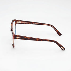Tom Ford FT5954-B Cat Eye Eyeglasses for Women — front view, Plastic