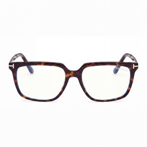 Tom Ford Ft6039-b Rectangle Eyeglasses for Unisex — front view, Black