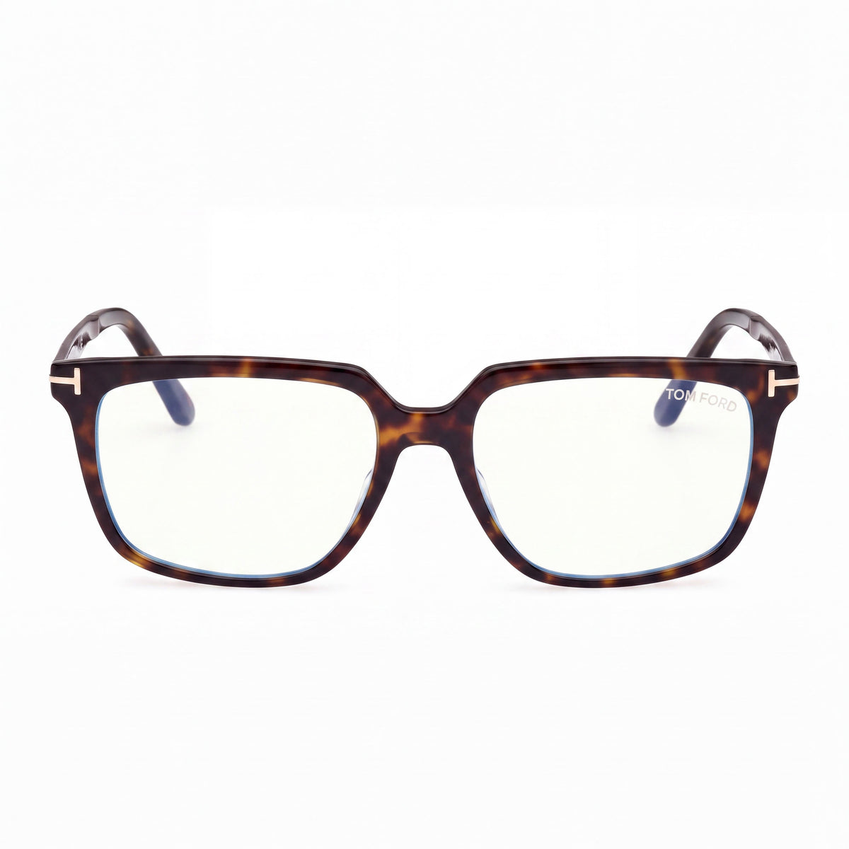 Gafas rectangulares unisex Tom Ford Ft6039-b Dark Havana, 54mm, Photo 2