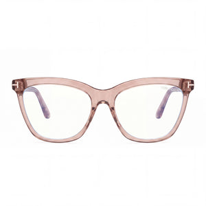 Tom Ford Ft6042-b Cat Eye Eyeglasses for Unisex — front view, Black
