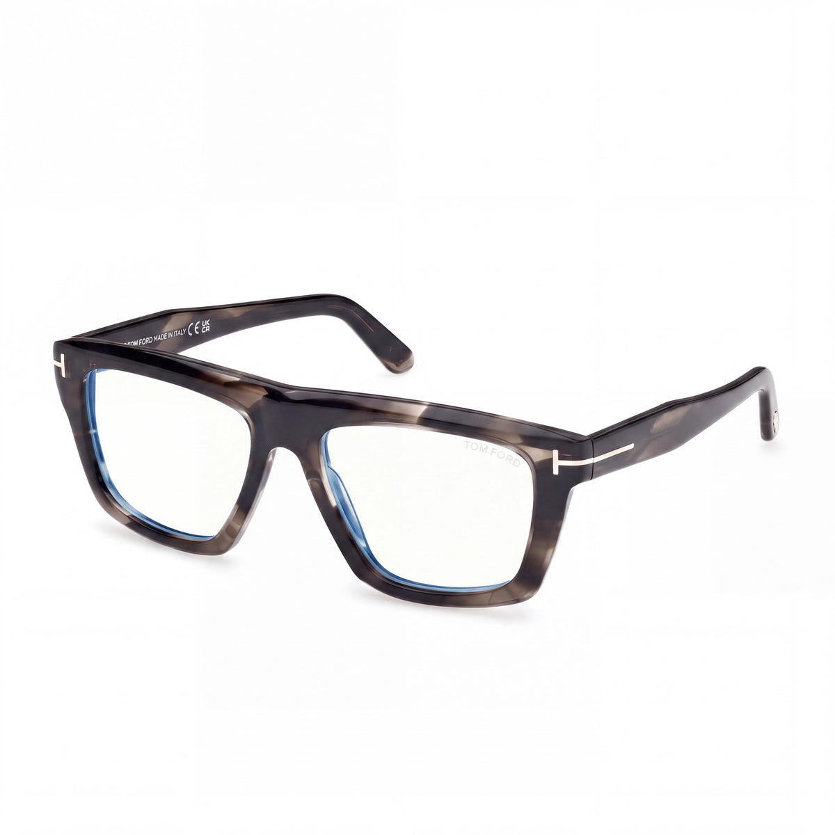 Tom Ford Ft6059-b Coloured Havana Rectangle Eyeglasses Unisex, 54mm, Photo 1