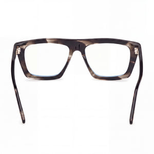 Tom Ford Ft6059-b Rectangle Eyeglasses Unisex — interior view, Polycarbonate demo lenses