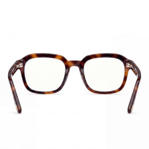 Tom Ford Ft6060-b Square Eyeglasses Unisex — interior view, Polycarbonate demo lenses